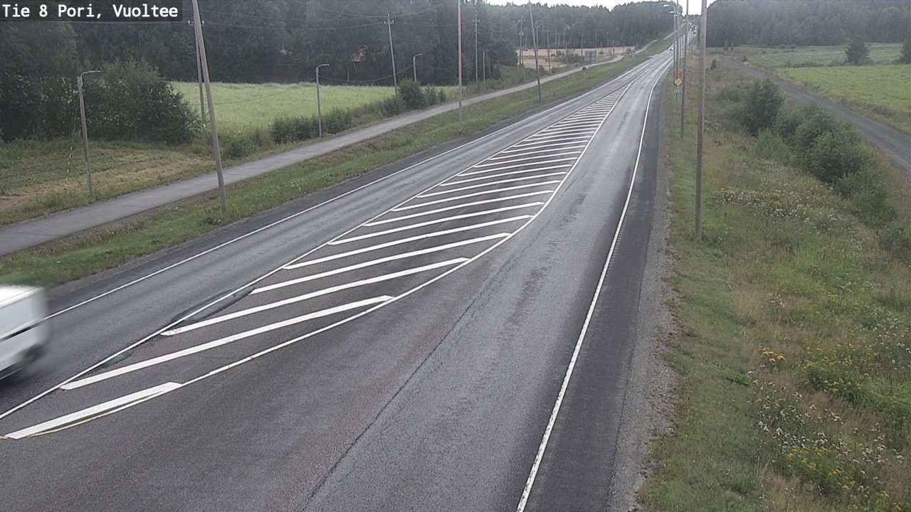 Weather Camera Image Road 8 Pori, Vuoltee, Pori, Satakunta