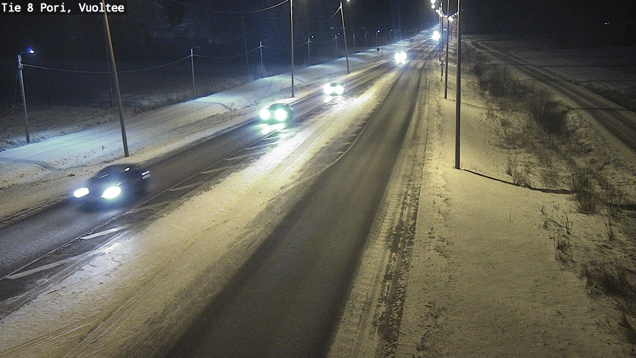 Kelikamerat Kuva Tie 8 Pori, Vuoltee, Pori, Satakunta