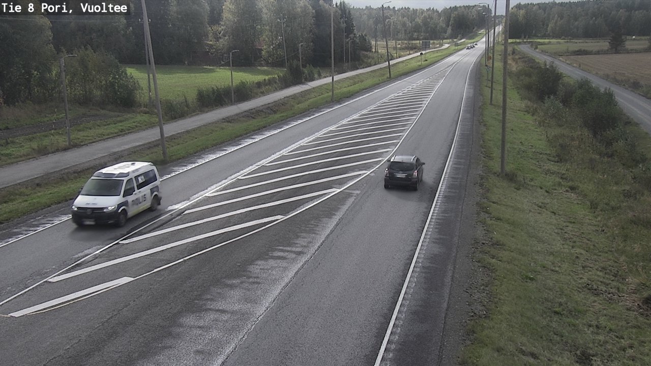 Kelikamerat Kuva Tie 8 Pori, Vuoltee, Pori, Satakunta