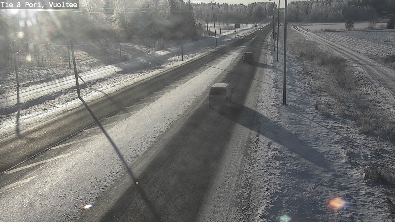 Kelikamerat Kuva Tie 8 Pori, Vuoltee, Pori, Satakunta