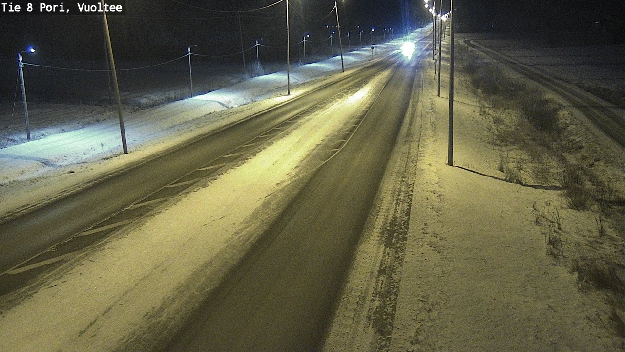 Kelikamerat Kuva Tie 8 Pori, Vuoltee, Pori, Satakunta