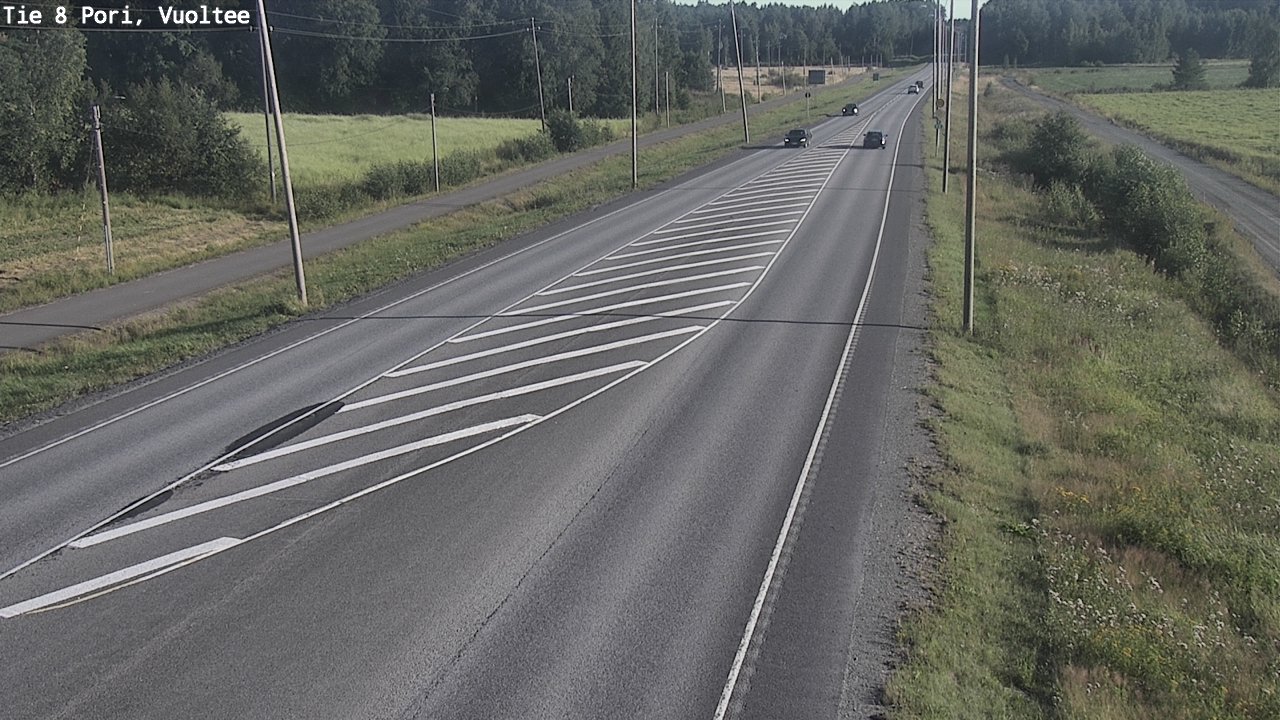 Kelikamerat Kuva Tie 8 Pori, Vuoltee, Pori, Satakunta