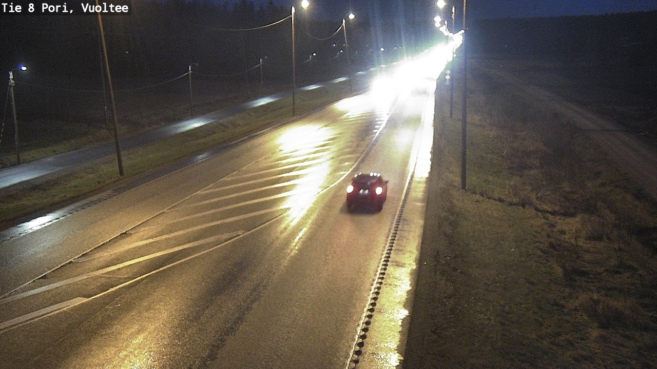Weather Camera Image Road 8 Pori, Vuoltee, Pori, Satakunta
