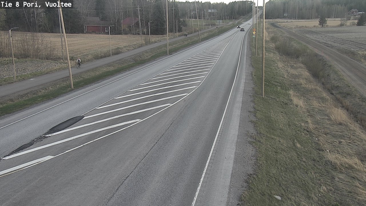 Kelikamerat Kuva Tie 8 Pori, Vuoltee, Pori, Satakunta