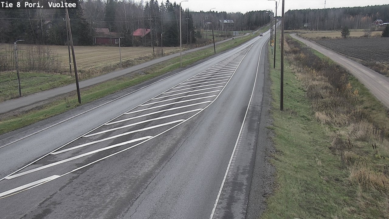 Kelikamerat Kuva Tie 8 Pori, Vuoltee, Pori, Satakunta