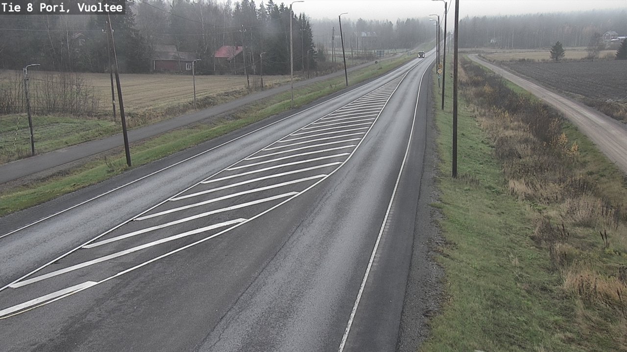 Kelikamerat Kuva Tie 8 Pori, Vuoltee, Pori, Satakunta