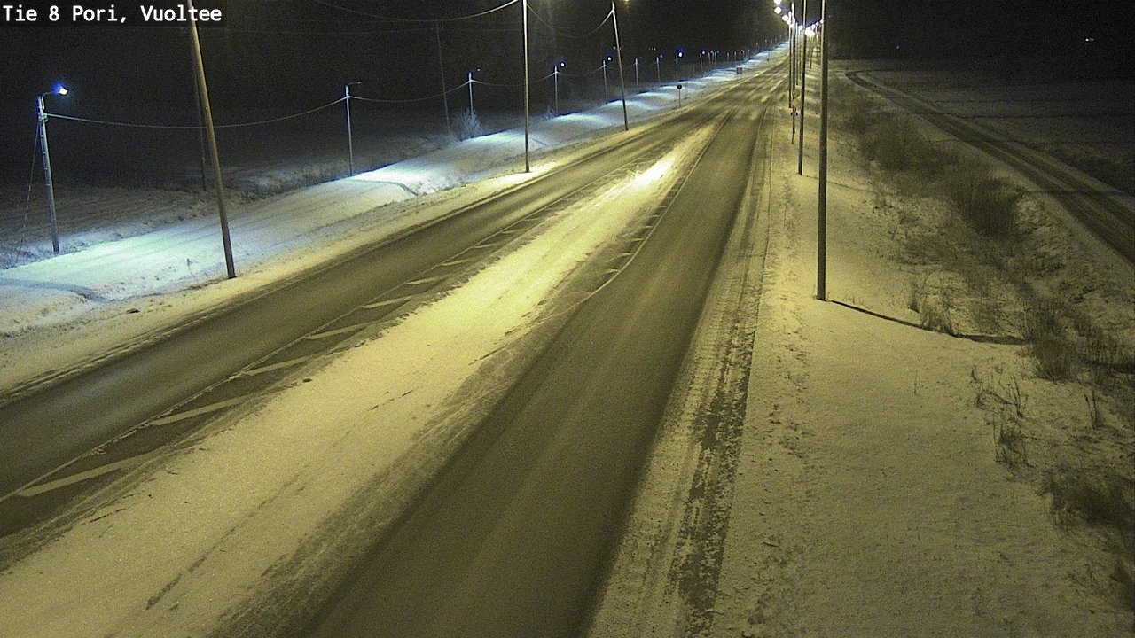 Kelikamerat Kuva Tie 8 Pori, Vuoltee, Pori, Satakunta