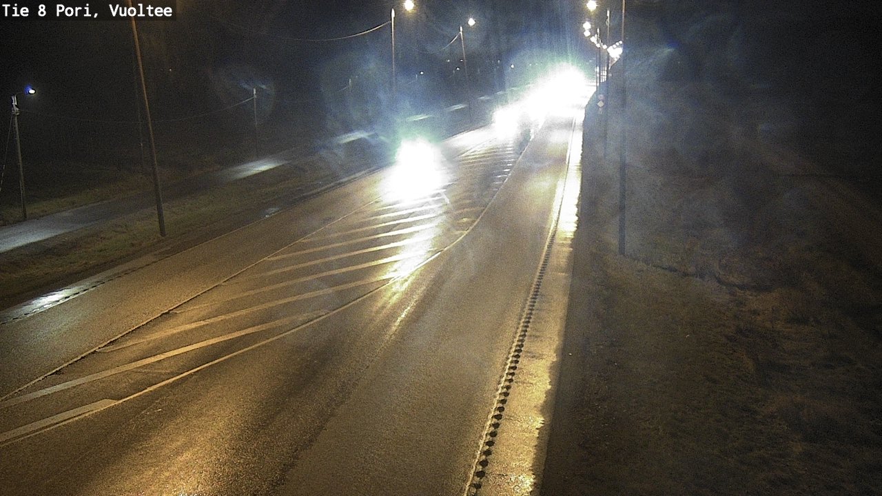 Weather Camera Image Road 8 Pori, Vuoltee, Pori, Satakunta