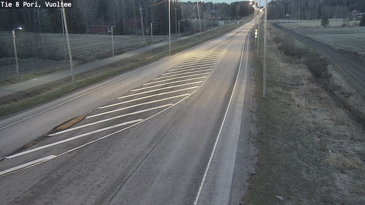 Kelikamerat Kuva Tie 8 Pori, Vuoltee, Pori, Satakunta