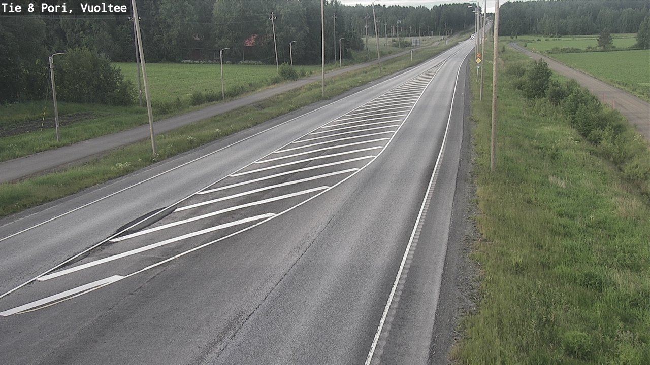 Kelikamerat Kuva Tie 8 Pori, Vuoltee, Pori, Satakunta
