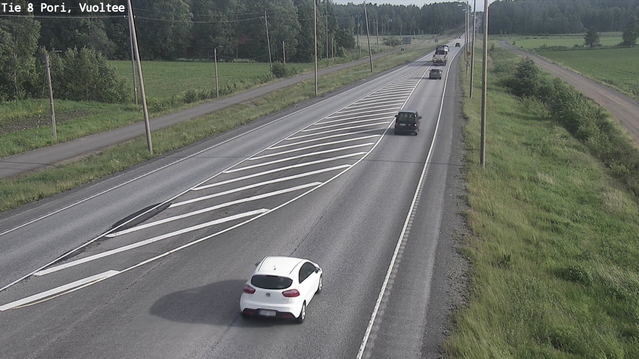 Kelikamerat Kuva Tie 8 Pori, Vuoltee, Pori, Satakunta