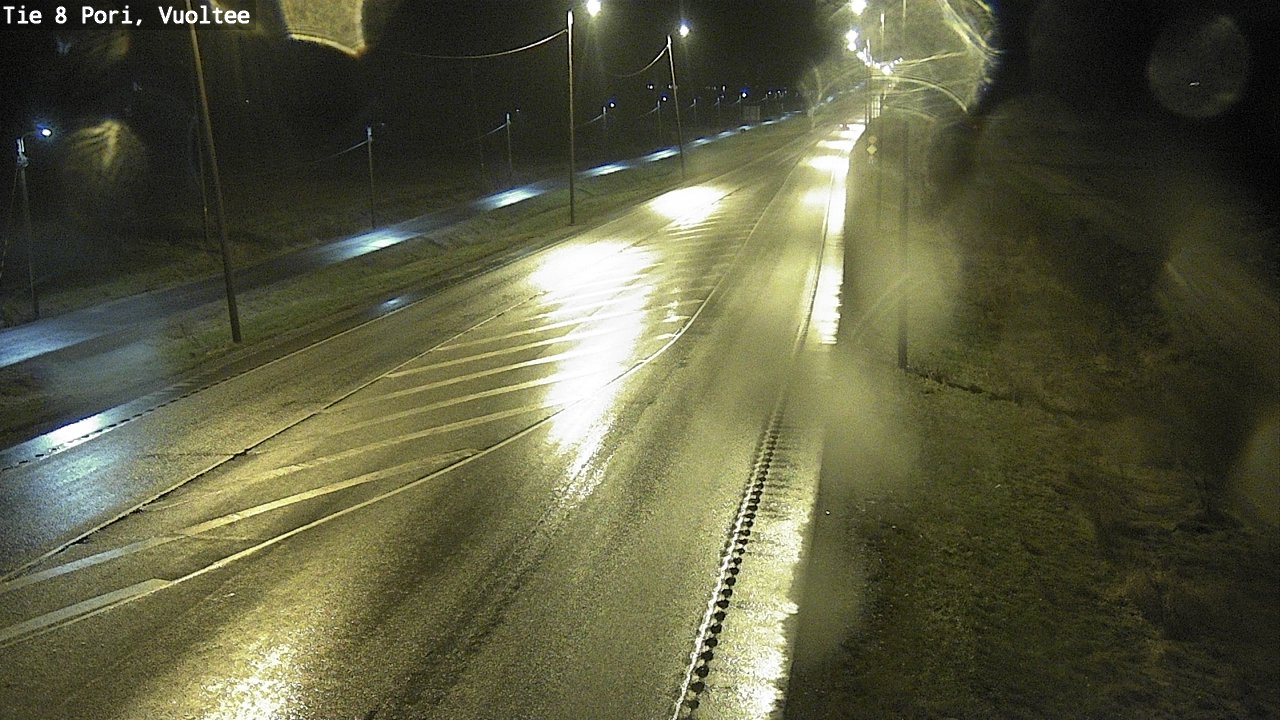 Weather Camera Image Road 8 Pori, Vuoltee, Pori, Satakunta