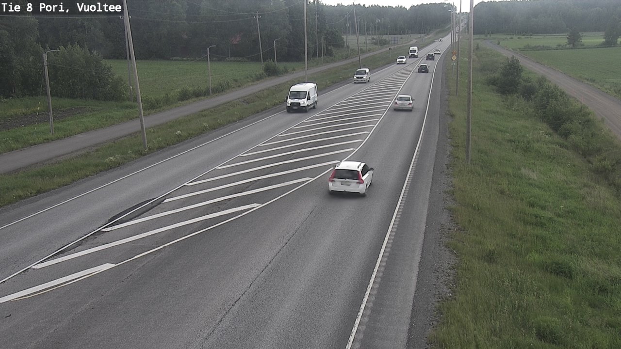 Kelikamerat Kuva Tie 8 Pori, Vuoltee, Pori, Satakunta