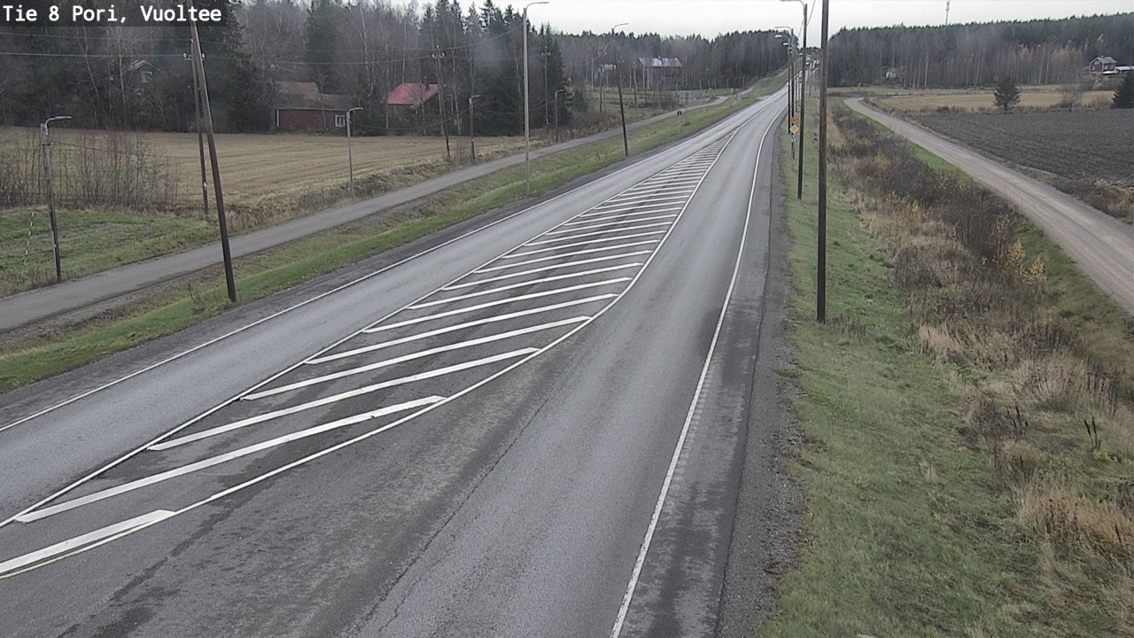 Kelikamerat Kuva Tie 8 Pori, Vuoltee, Pori, Satakunta