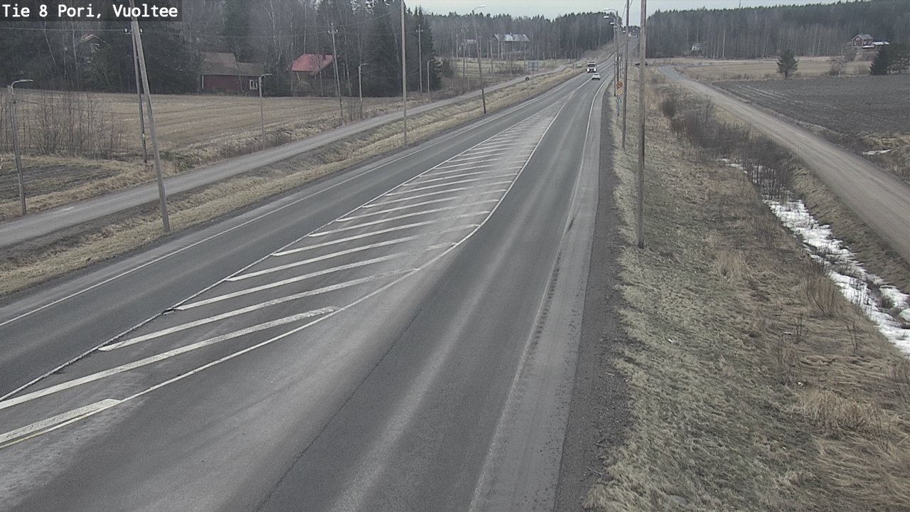 Kelikamerat Kuva Tie 8 Pori, Vuoltee, Pori, Satakunta