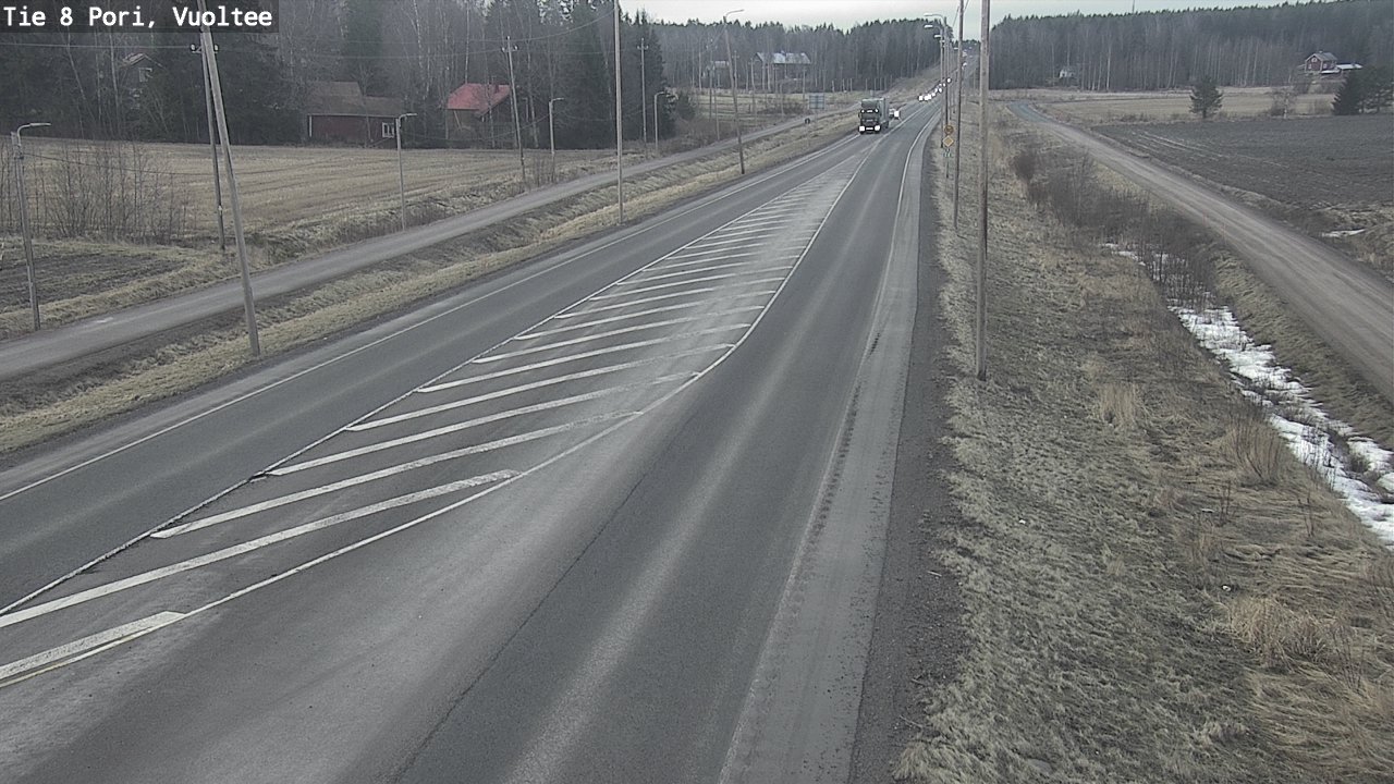 Kelikamerat Kuva Tie 8 Pori, Vuoltee, Pori, Satakunta