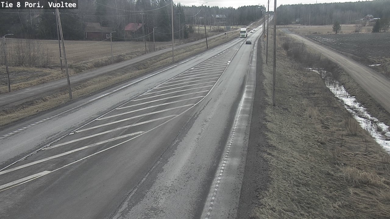 Kelikamerat Kuva Tie 8 Pori, Vuoltee, Pori, Satakunta