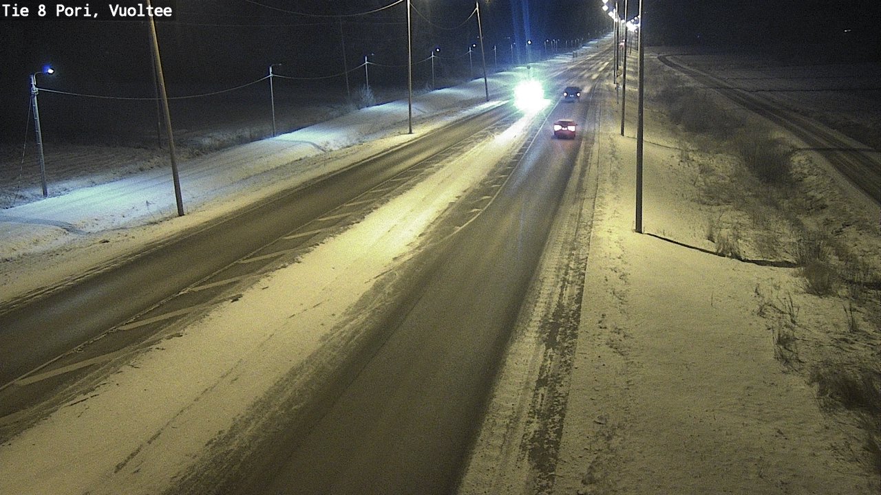 Kelikamerat Kuva Tie 8 Pori, Vuoltee, Pori, Satakunta