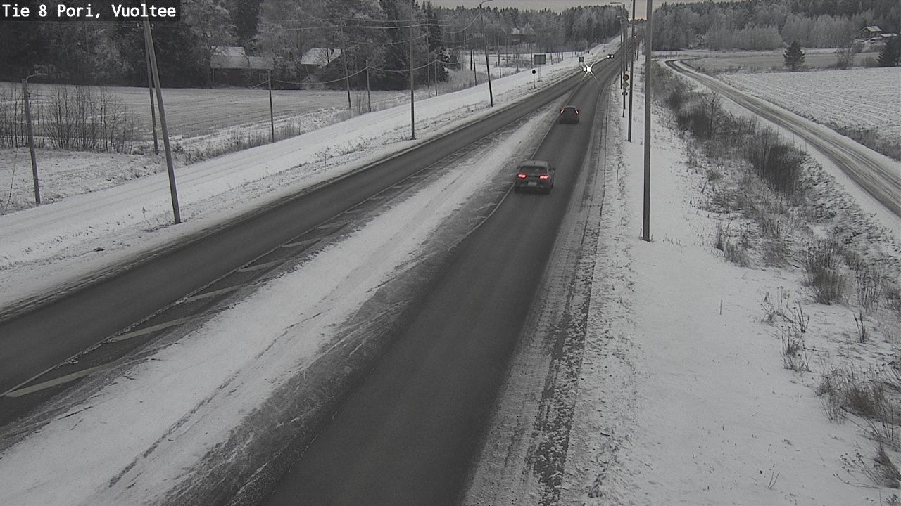 Kelikamerat Kuva Tie 8 Pori, Vuoltee, Pori, Satakunta