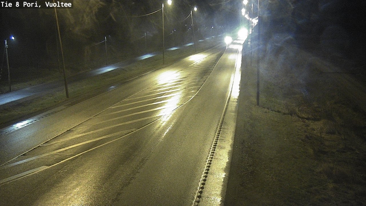 Weather Camera Image Road 8 Pori, Vuoltee, Pori, Satakunta