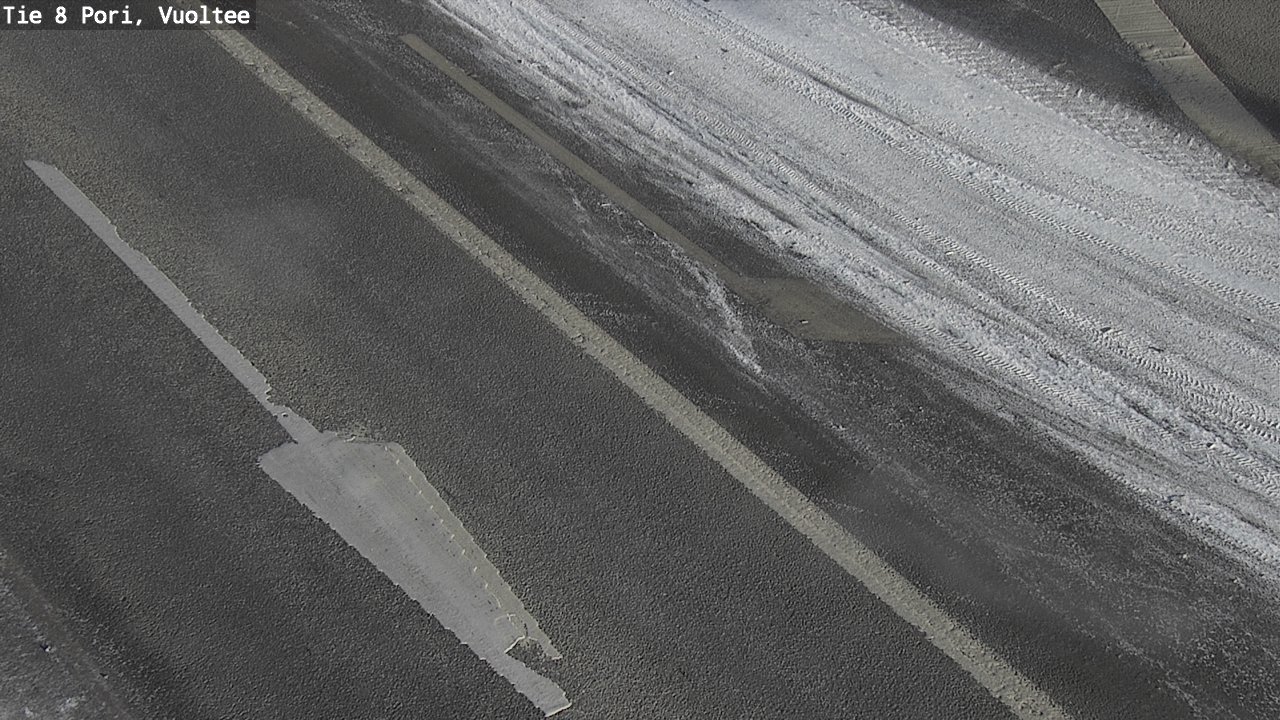 Weather Camera Image Road 8 Pori, Vuoltee, Pori, Satakunta