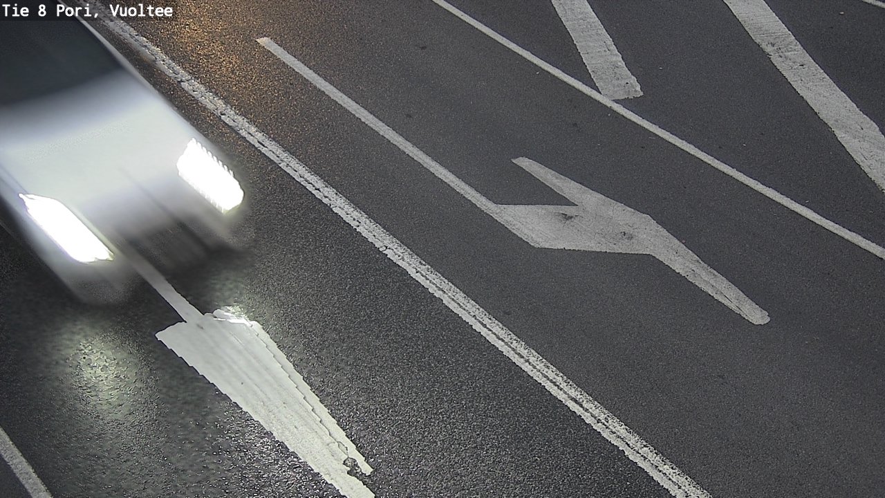 Weather Camera Image Road 8 Pori, Vuoltee, Pori, Satakunta