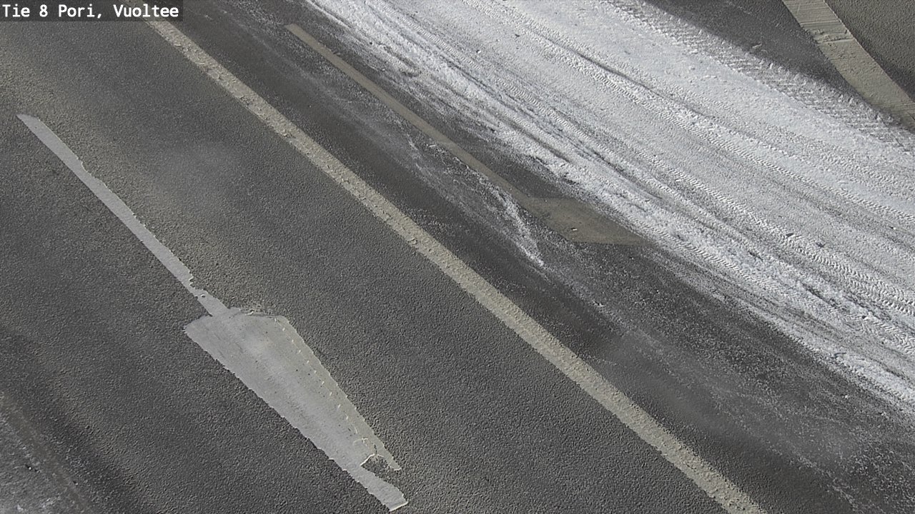 Weather Camera Image Road 8 Pori, Vuoltee, Pori, Satakunta