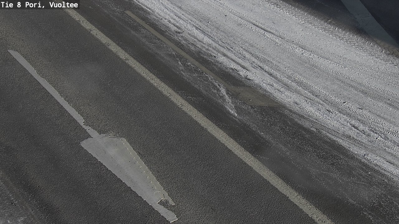 Weather Camera Image Road 8 Pori, Vuoltee, Pori, Satakunta