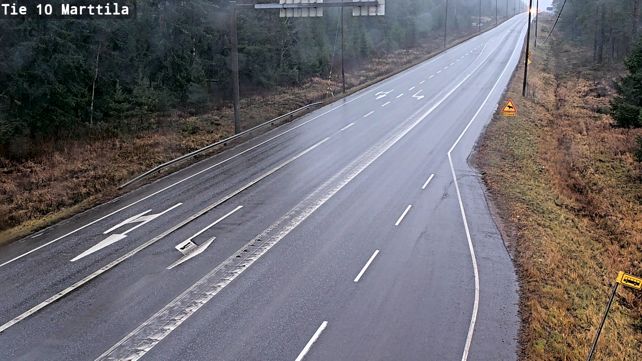 Weather Camera Image Road 10 Marttila, Marttila, Varsinais-Suomi