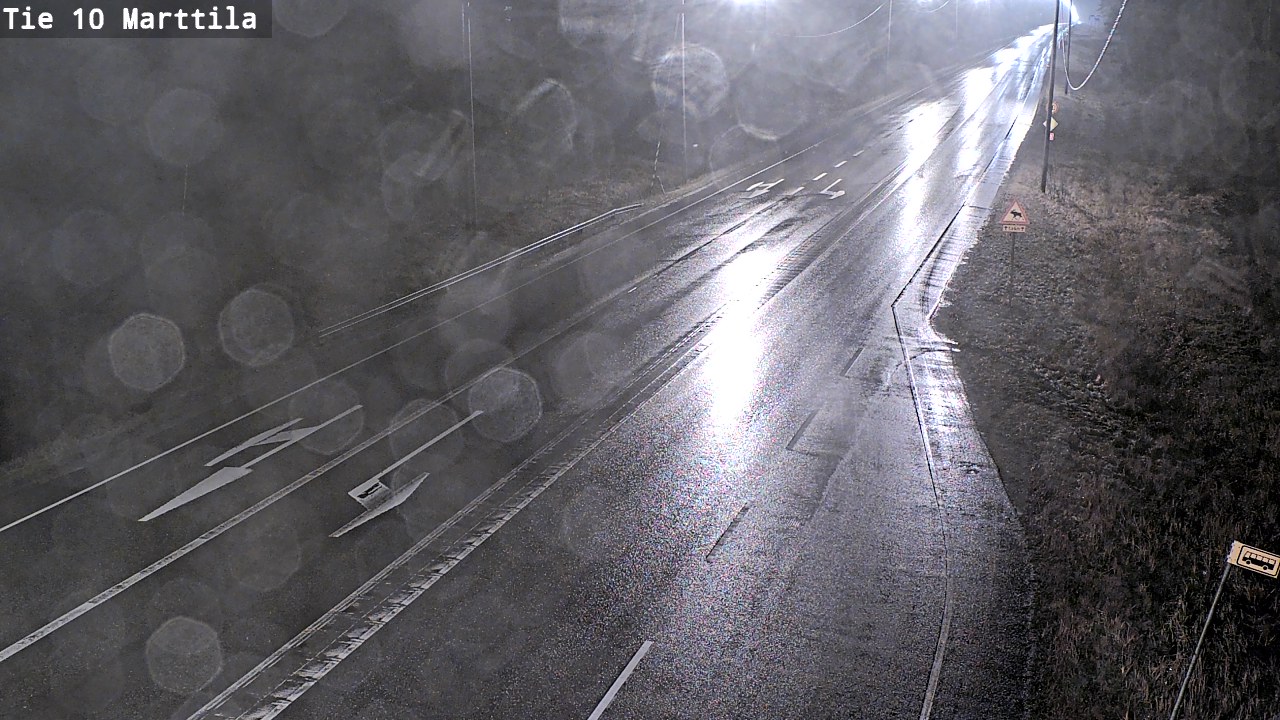 Weather Camera Image Väg 10 S:t Mårtens, Marttila, Varsinais-Suomi