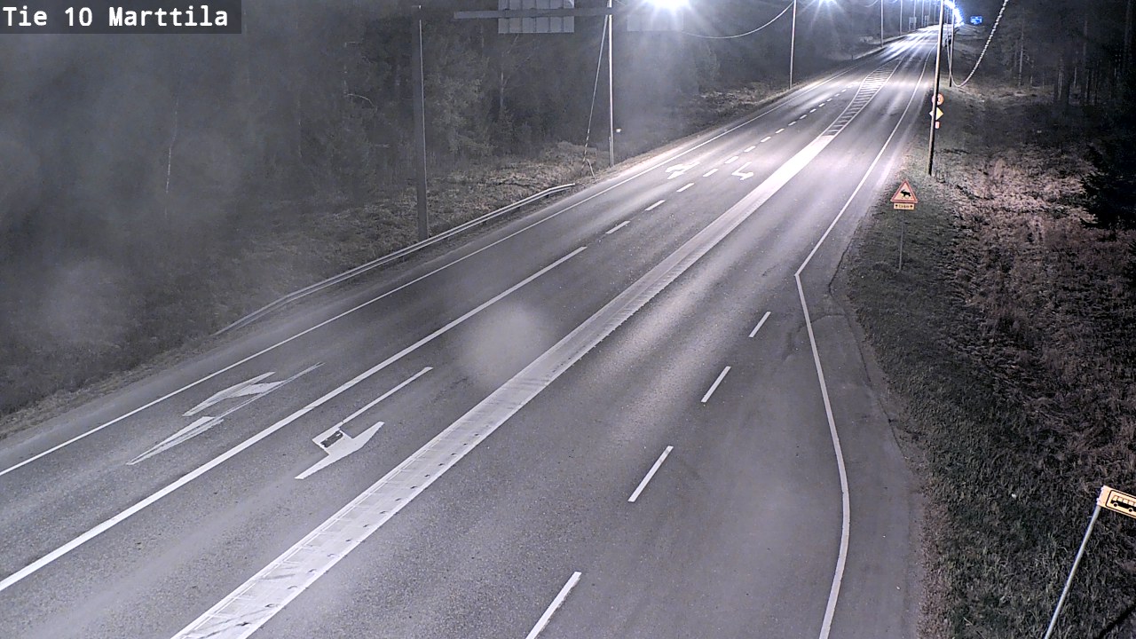 Weather Camera Image Road 10 Marttila, Marttila, Varsinais-Suomi