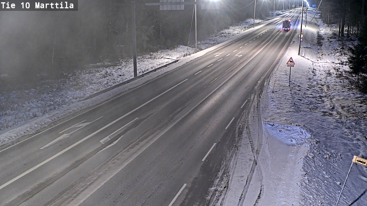 Weather Camera Image Road 10 Marttila, Marttila, Varsinais-Suomi
