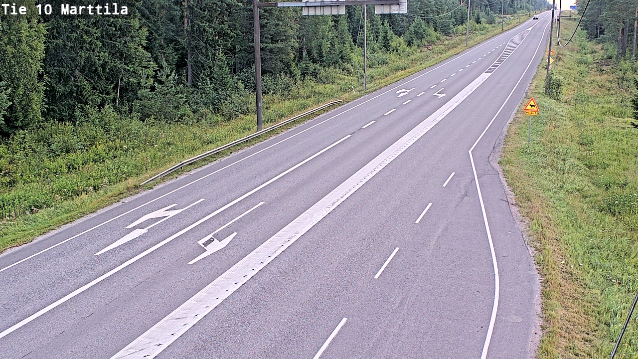 Weather Camera Image Road 10 Marttila, Marttila, Varsinais-Suomi