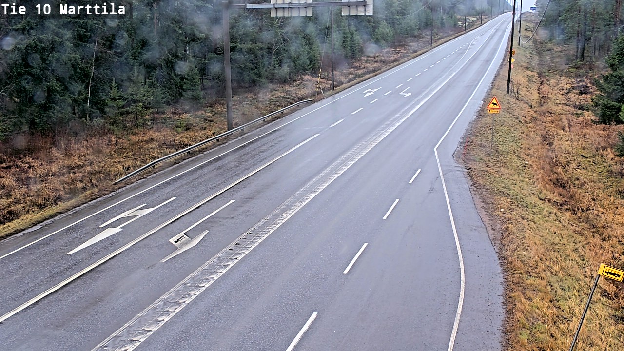 Weather Camera Image Road 10 Marttila, Marttila, Varsinais-Suomi