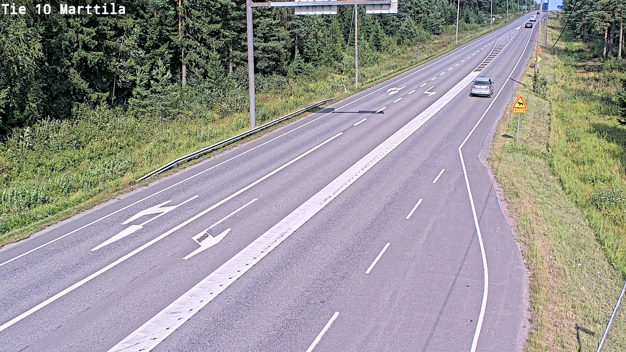 Weather Camera Image Road 10 Marttila, Marttila, Varsinais-Suomi