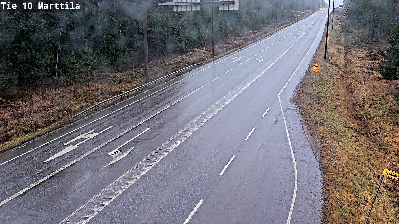 Weather Camera Image Road 10 Marttila, Marttila, Varsinais-Suomi