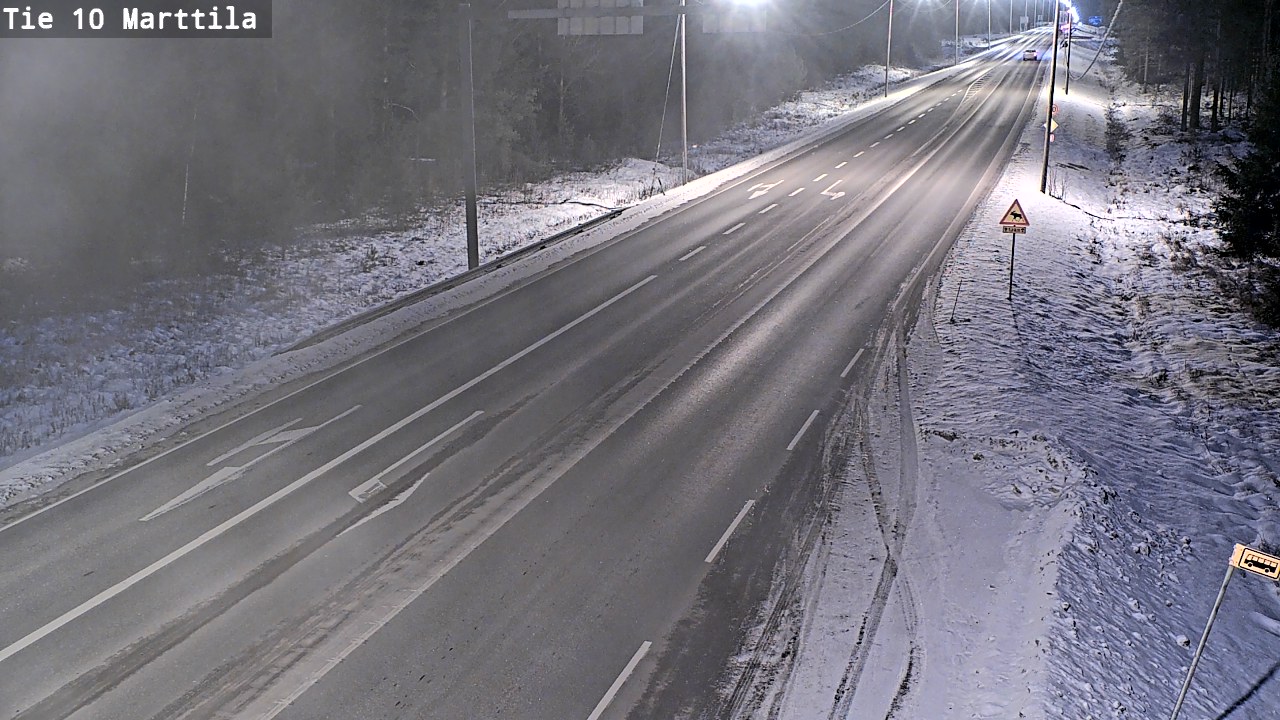 Weather Camera Image Road 10 Marttila, Marttila, Varsinais-Suomi