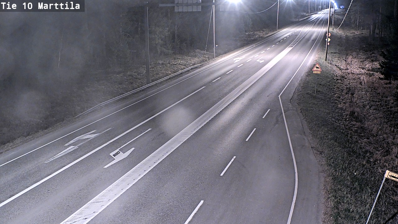 Weather Camera Image Road 10 Marttila, Marttila, Varsinais-Suomi