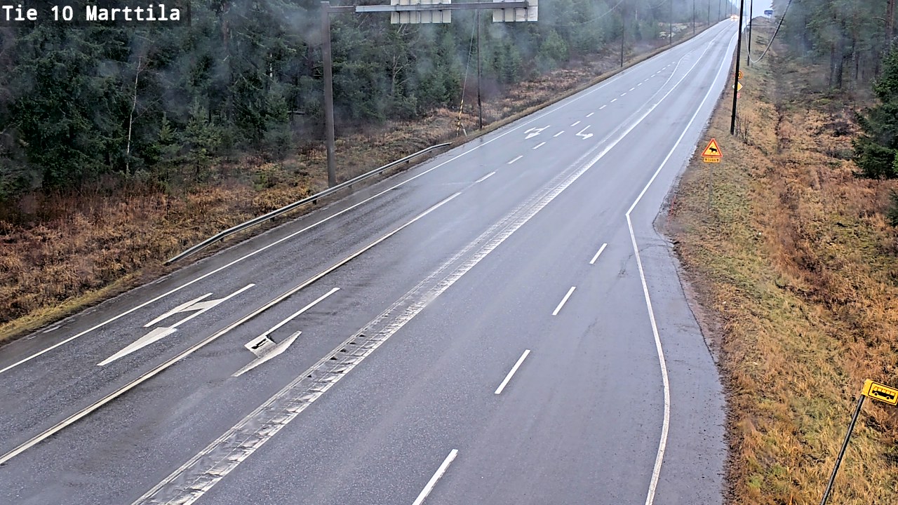 Weather Camera Image Road 10 Marttila, Marttila, Varsinais-Suomi