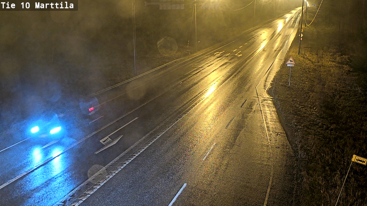 Weather Camera Image Väg 10 S:t Mårtens, Marttila, Varsinais-Suomi