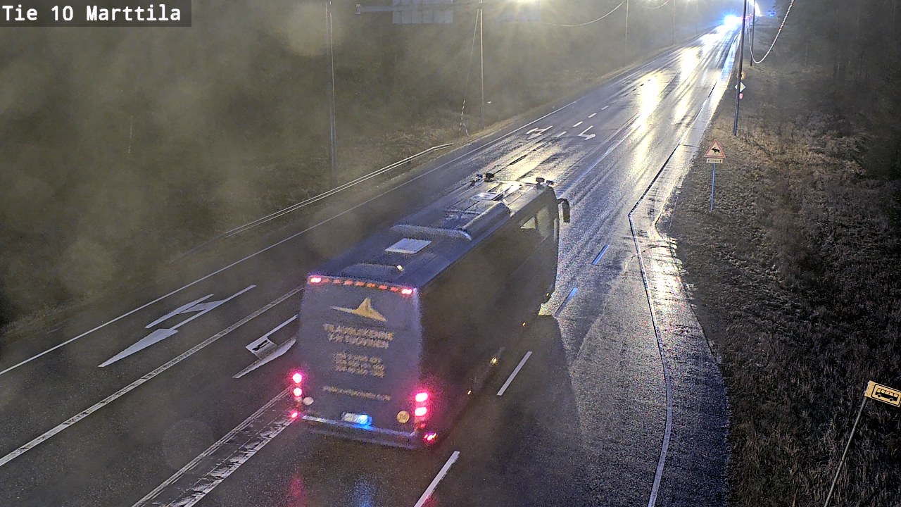 Weather Camera Image Väg 10 S:t Mårtens, Marttila, Varsinais-Suomi