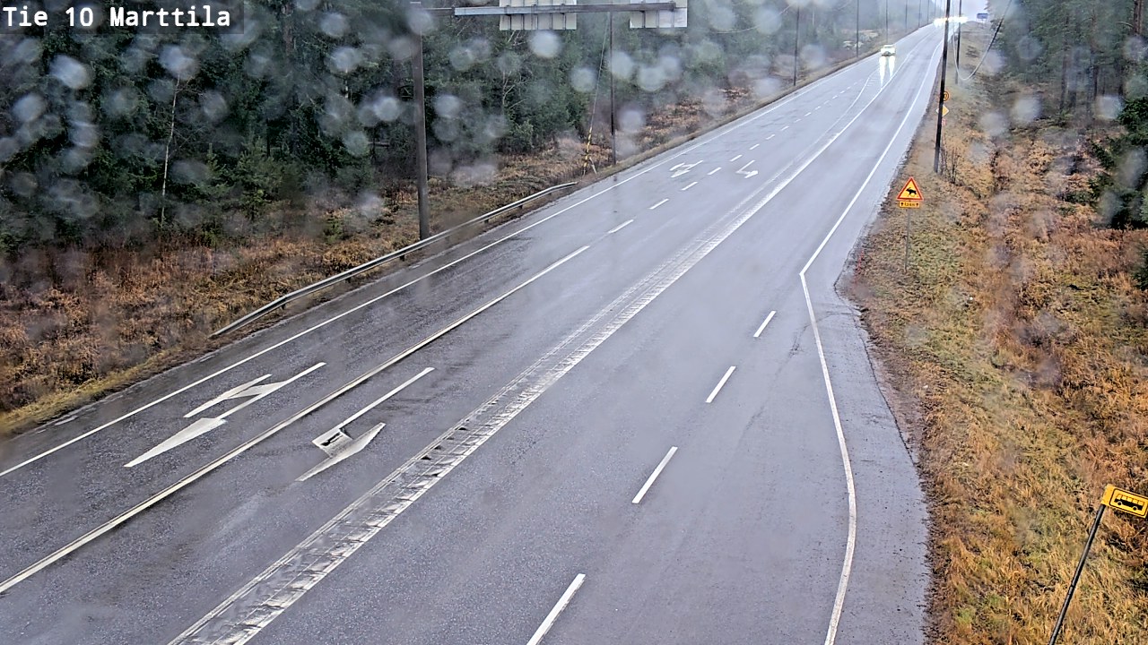 Weather Camera Image Road 10 Marttila, Marttila, Varsinais-Suomi