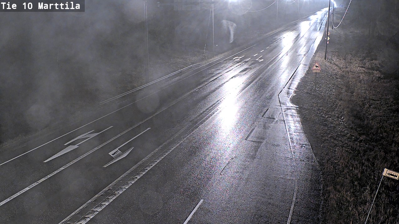 Weather Camera Image Väg 10 S:t Mårtens, Marttila, Varsinais-Suomi