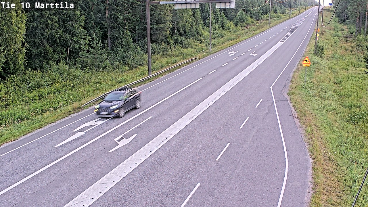 Weather Camera Image Road 10 Marttila, Marttila, Varsinais-Suomi