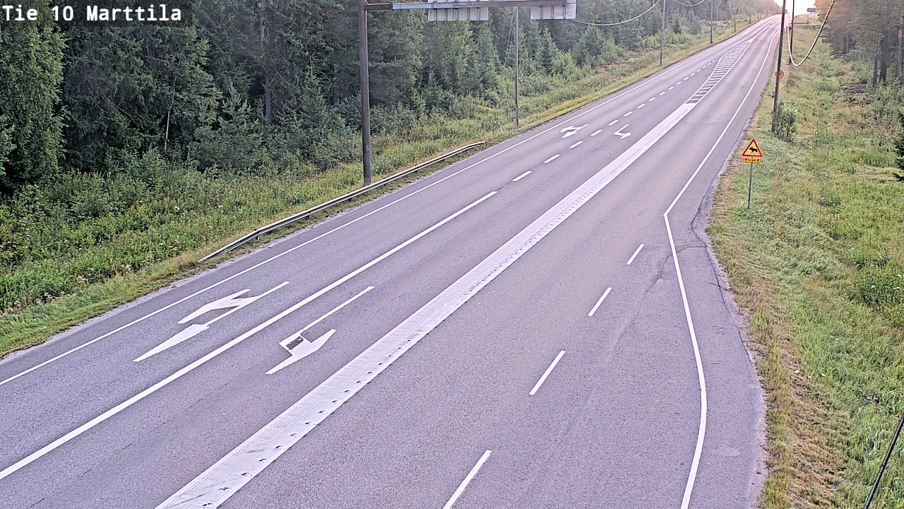 Weather Camera Image Road 10 Marttila, Marttila, Varsinais-Suomi