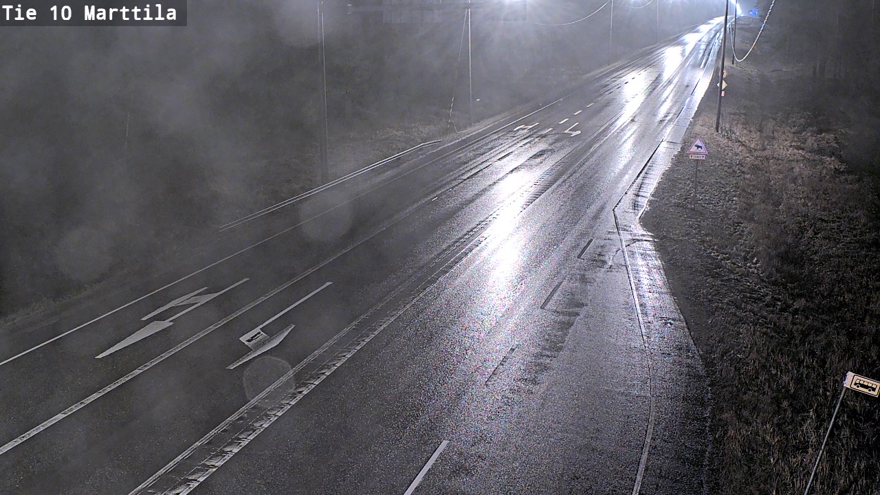 Weather Camera Image Väg 10 S:t Mårtens, Marttila, Varsinais-Suomi