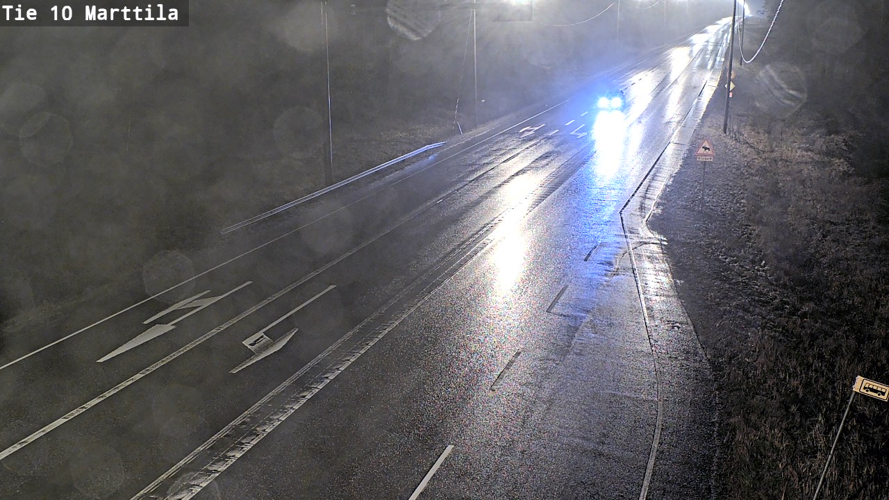 Weather Camera Image Väg 10 S:t Mårtens, Marttila, Varsinais-Suomi