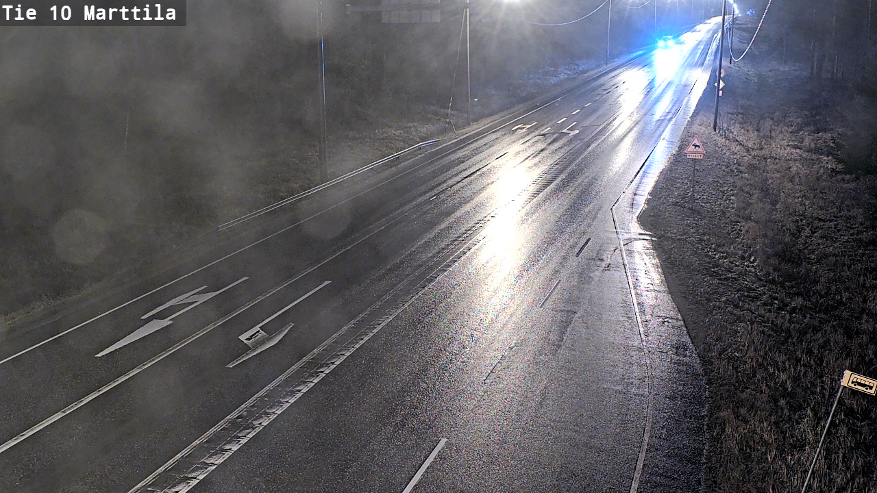 Weather Camera Image Väg 10 S:t Mårtens, Marttila, Varsinais-Suomi