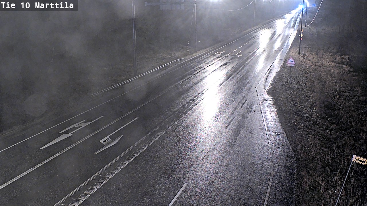 Weather Camera Image Väg 10 S:t Mårtens, Marttila, Varsinais-Suomi