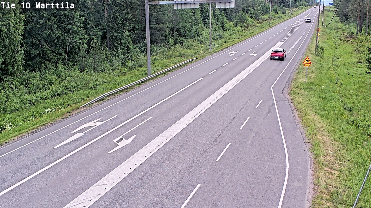 Weather Camera Image Road 10 Marttila, Marttila, Varsinais-Suomi